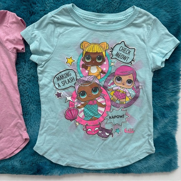 L.O.L. Surprise! Girls Graphic Tees Size XS (4-5) - Picture 6 of 14